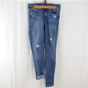 J.CREW FACTORY// Ripped Skinny Jeans